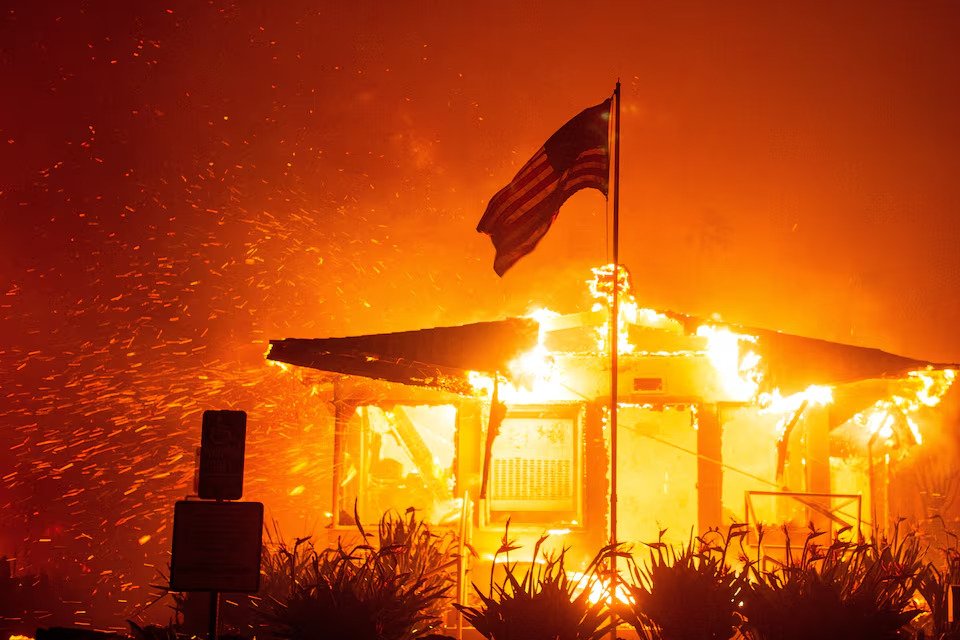 wildfires, Hollywood