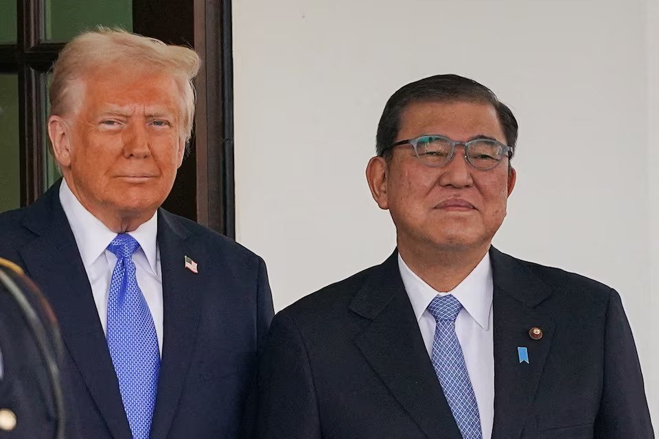 Japanese Prime Minister Shigeru Ishiba