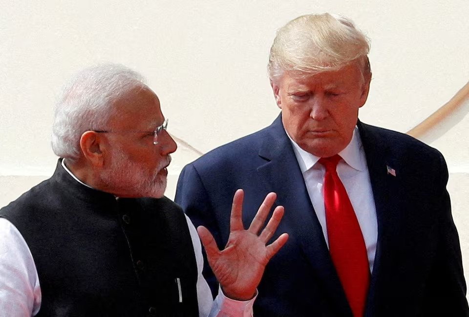 Indian Prime Minister Narendra Modi and U.S. President Donald Trump