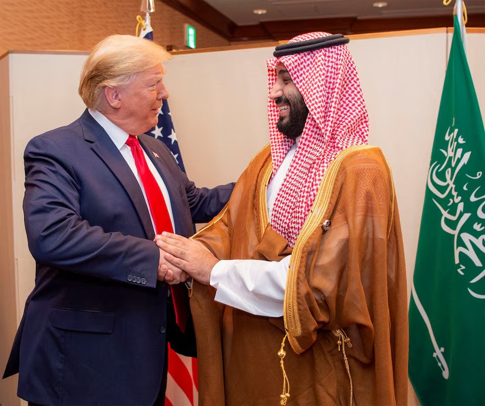 U.S. President Donald Trump and Saudi Arabia's Crown Prince Mohammed bin Salman