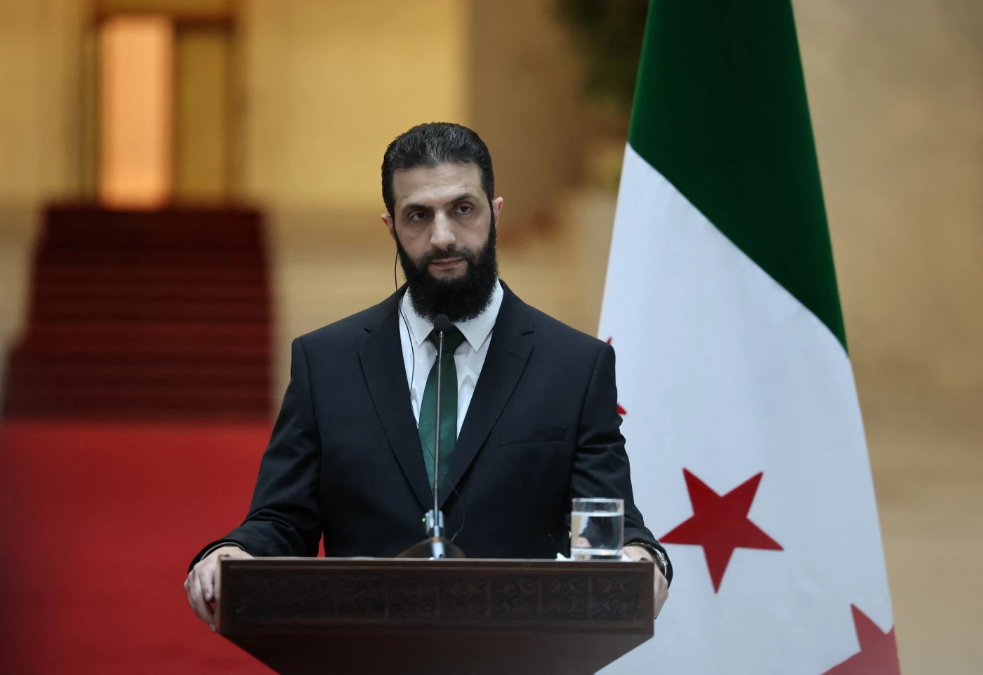 Ahmed Sharaa, Syria's president, challenges