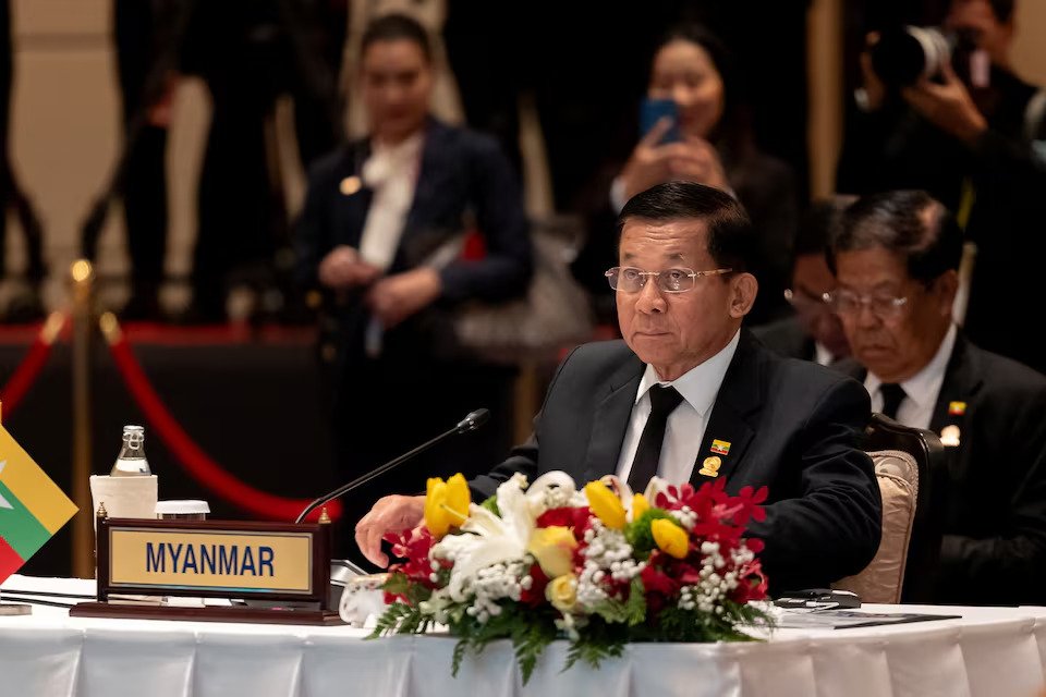 Myanmar's junta leader Min Aung Hlaing