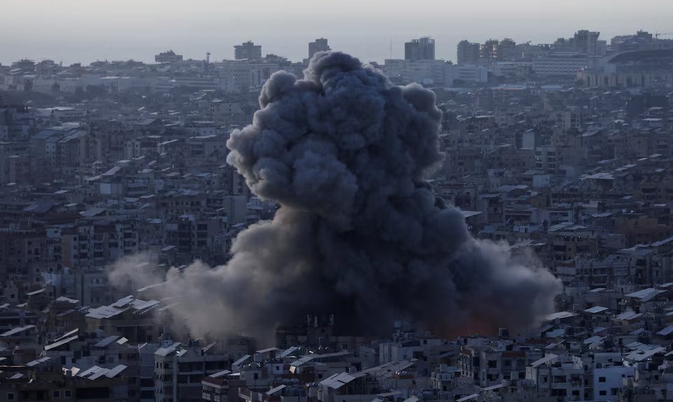 Israeli military says it attacks Hezbollah missiles in southern Beirut