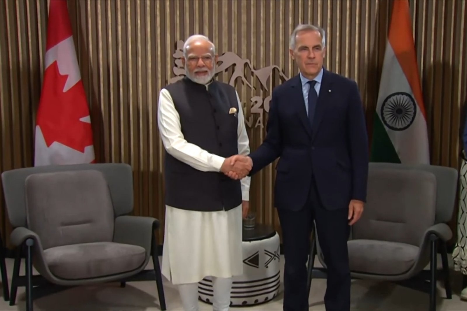 India's PM Modi meets Canadian PM Mark Carney on the sidelines of the G7 Summit