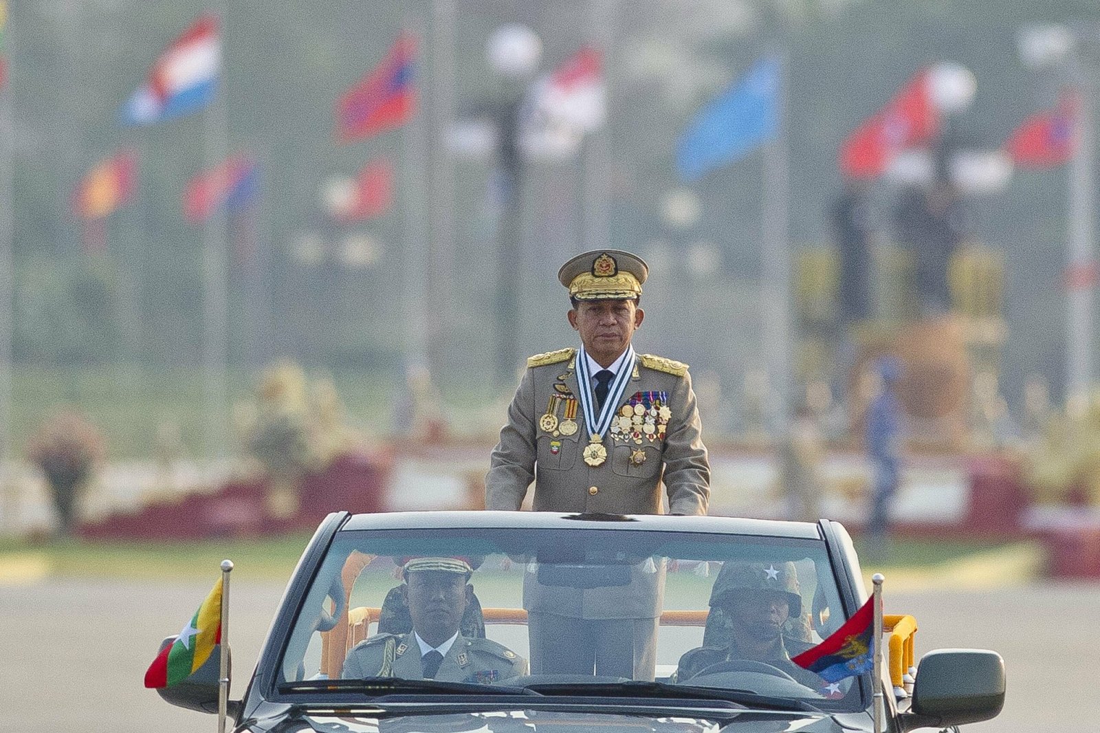Myanmar's military chief Min Aung Hlaing