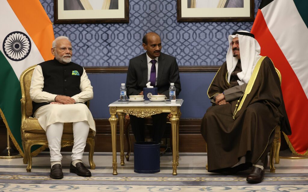 India's PM Modi discusses roadmap to strenghten relations with Kuwaiti PM, further invites him to visit India