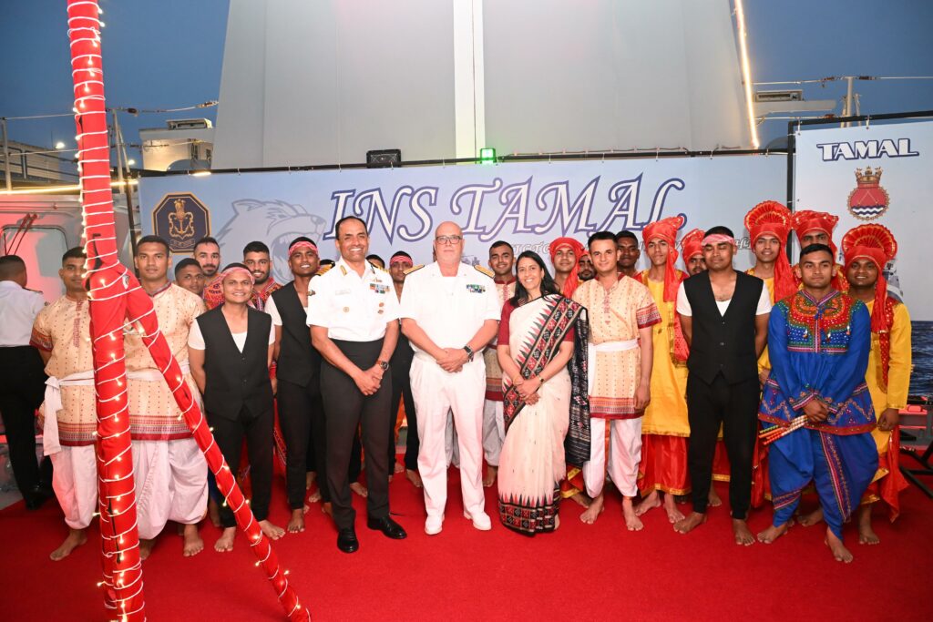 INS Tamal wrap ups port call at Italy's Naples